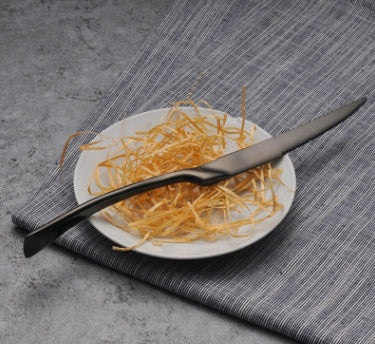 Stainless Steel Flatware, Black
