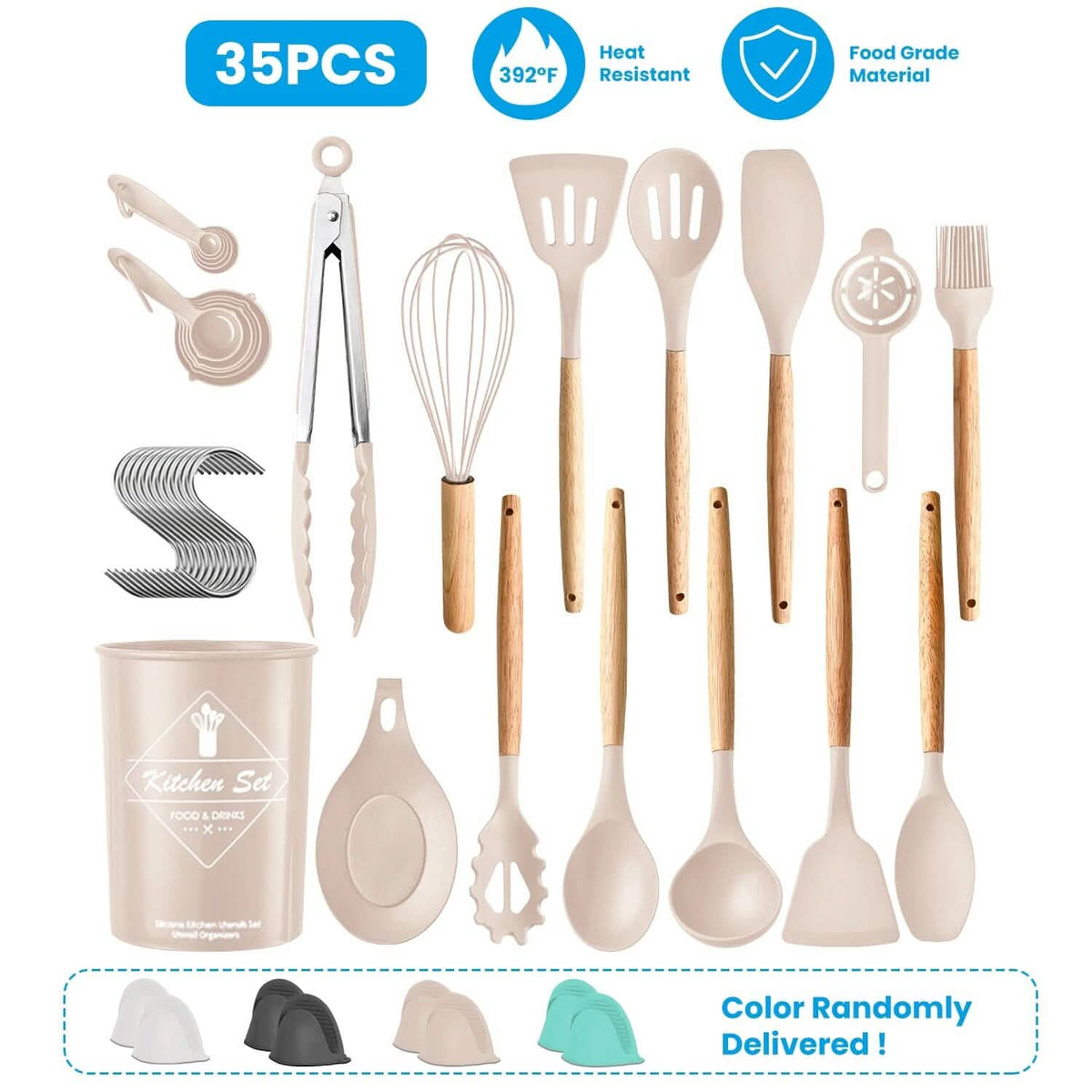 Kitchen Utensil Set, 35-Piece