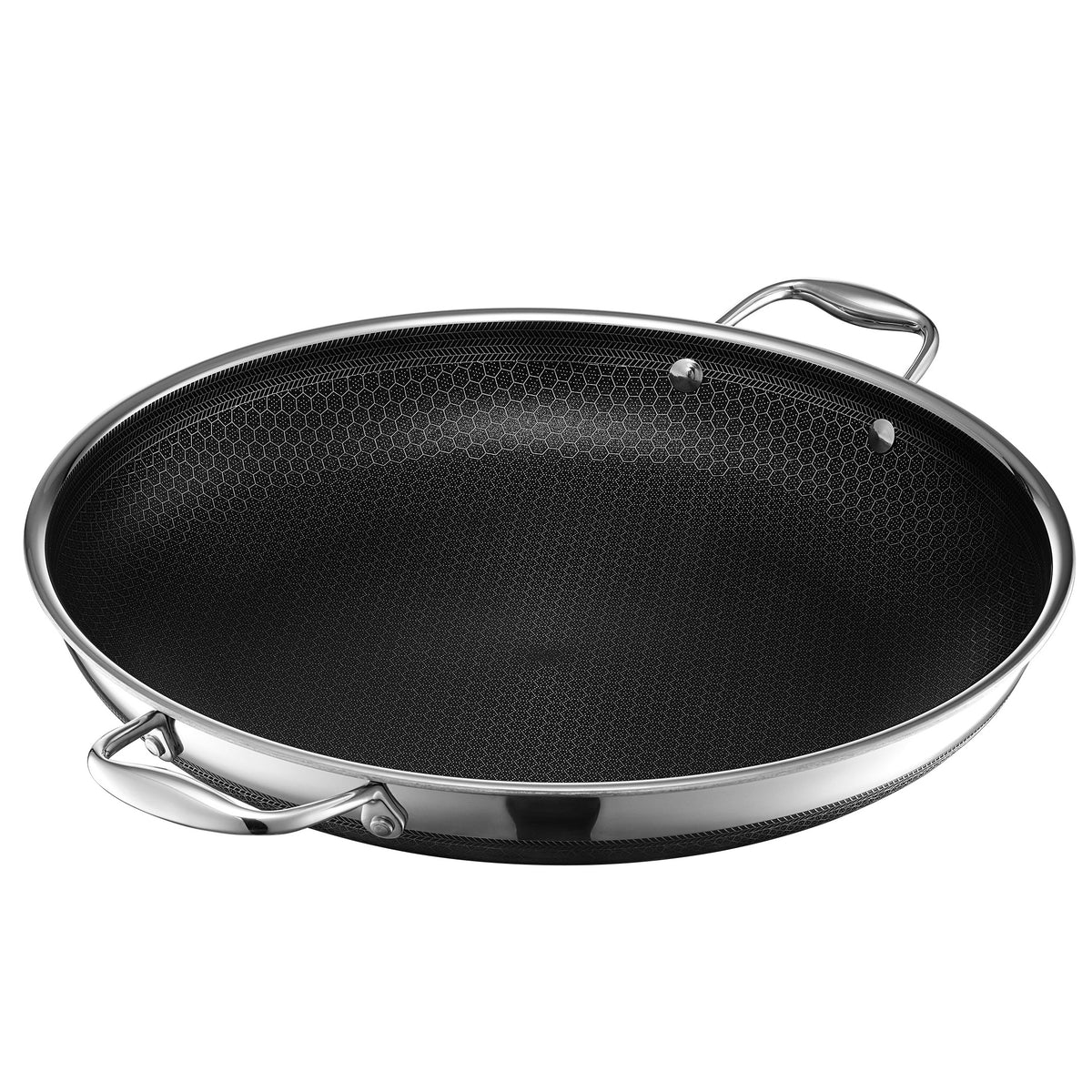 Hexclad Hybrid 14" Pan with Lid