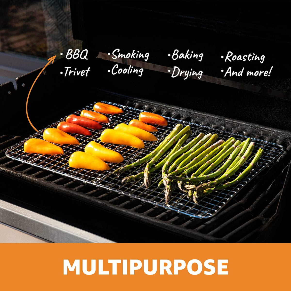 Upgrade Your Baking Game with Prioritychef's Heavy Duty Stainless Steel Cooling Racks - Perfect Fit for Half Sheet Pans! 🍪✨ (2 Pack)