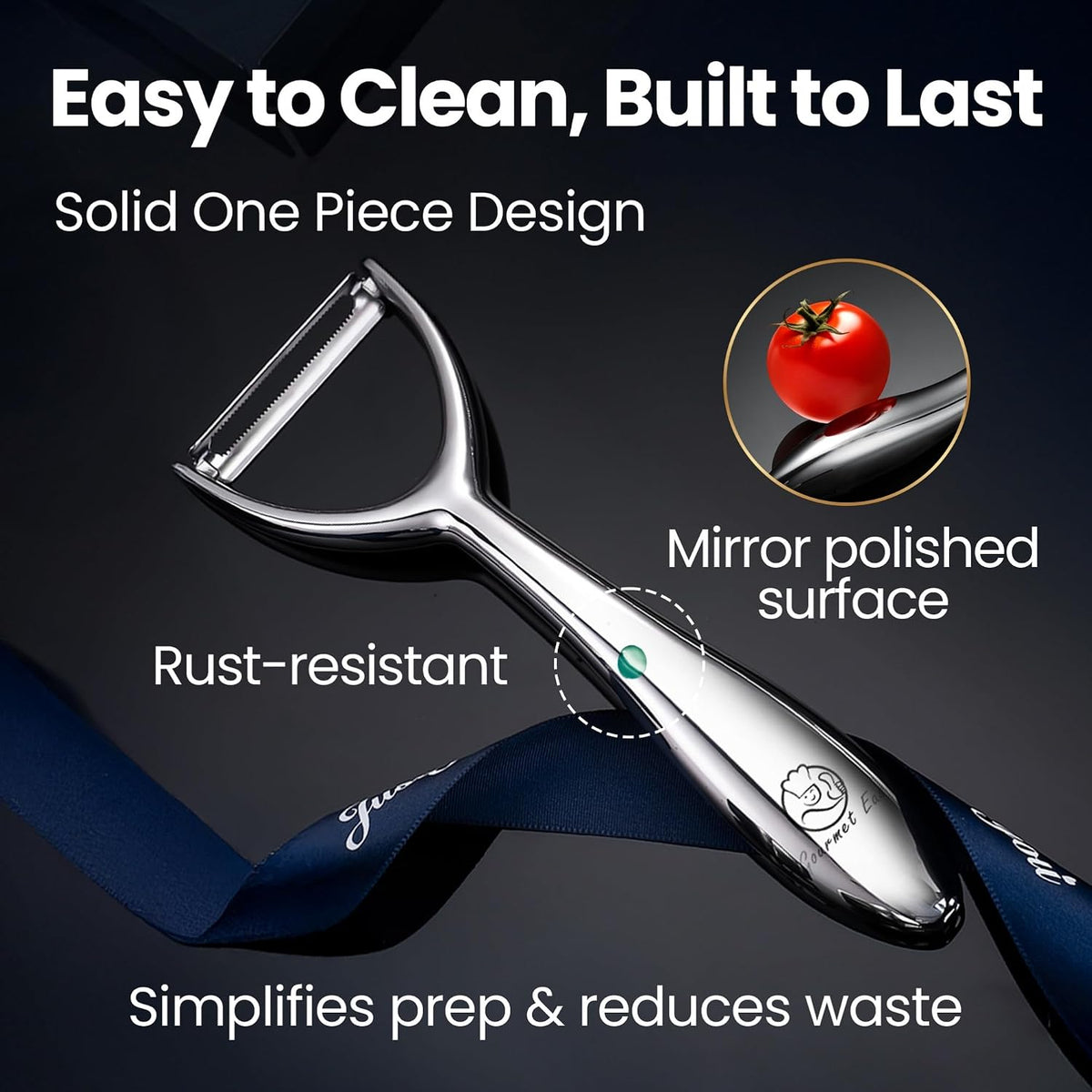 Vegetable Peeler Ultra Sharp Stainless Steel Blade (Y Peeler)