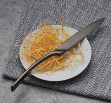 Stainless Steel Flatware, Black