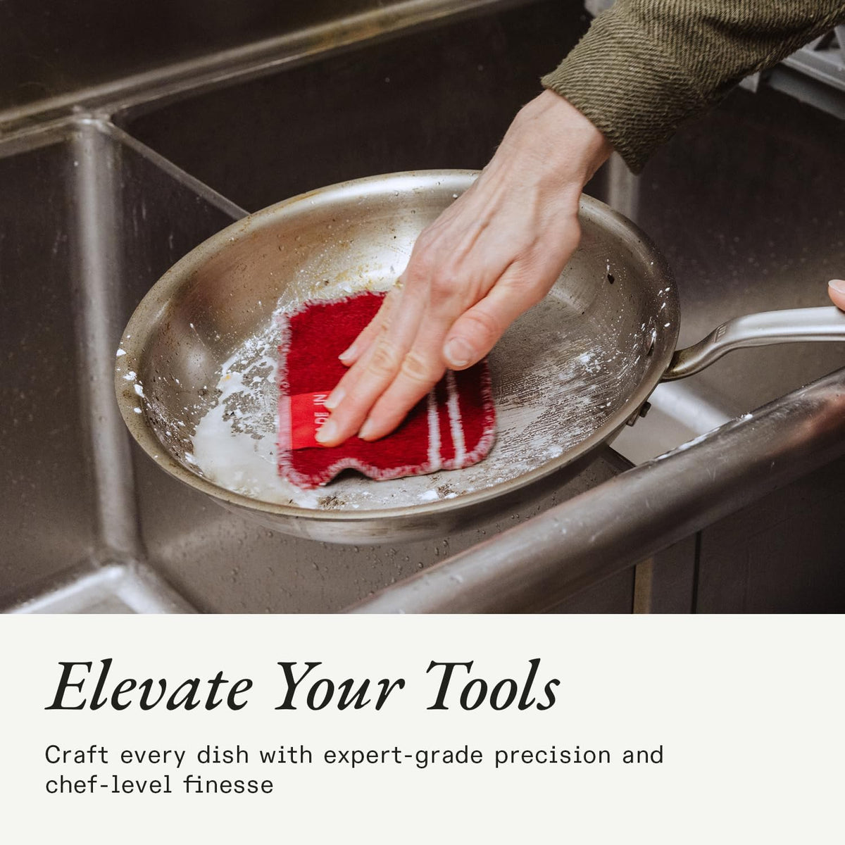 Cookware - 3 Piece Stainless Steel Cleaning Set