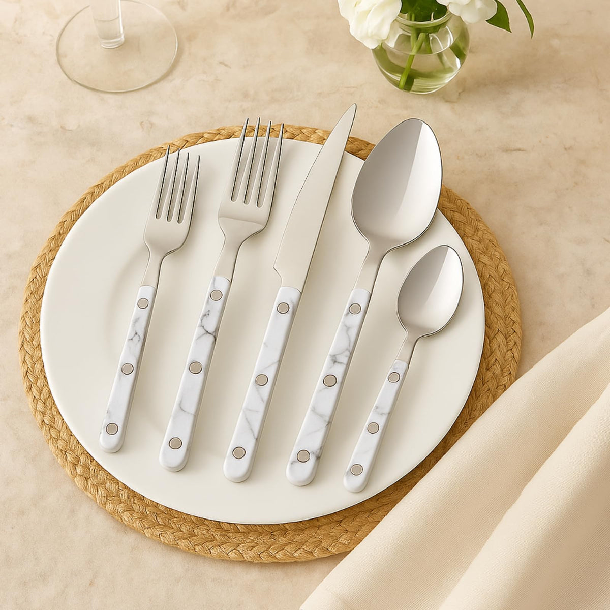 Khen Flatware Set, 20-Piece