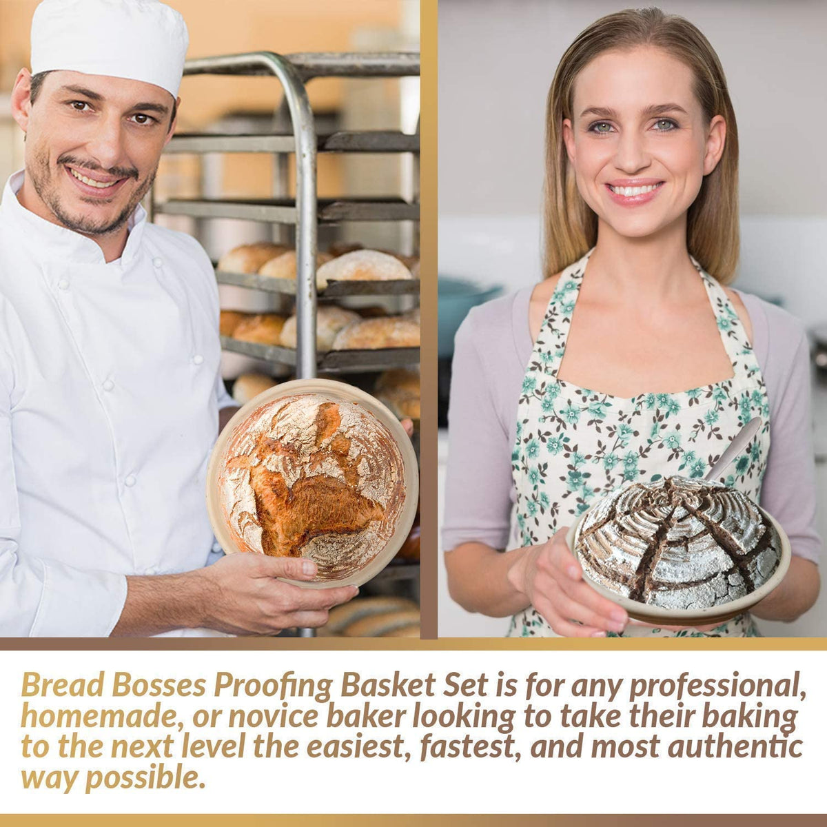 9-Inch Bread Banneton for Sourdough Enthusiasts - Elevate Your Baking Experience
