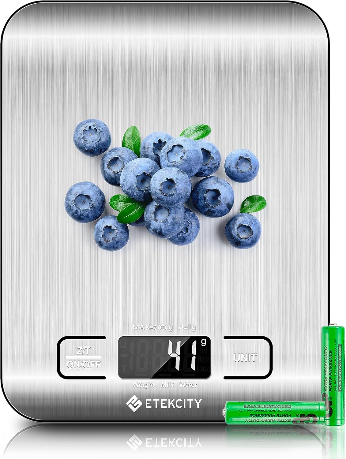 Precision Digital Kitchen Scale - Measure Grams & Ounces Up to 11 Lbs for Perfect Cooking!