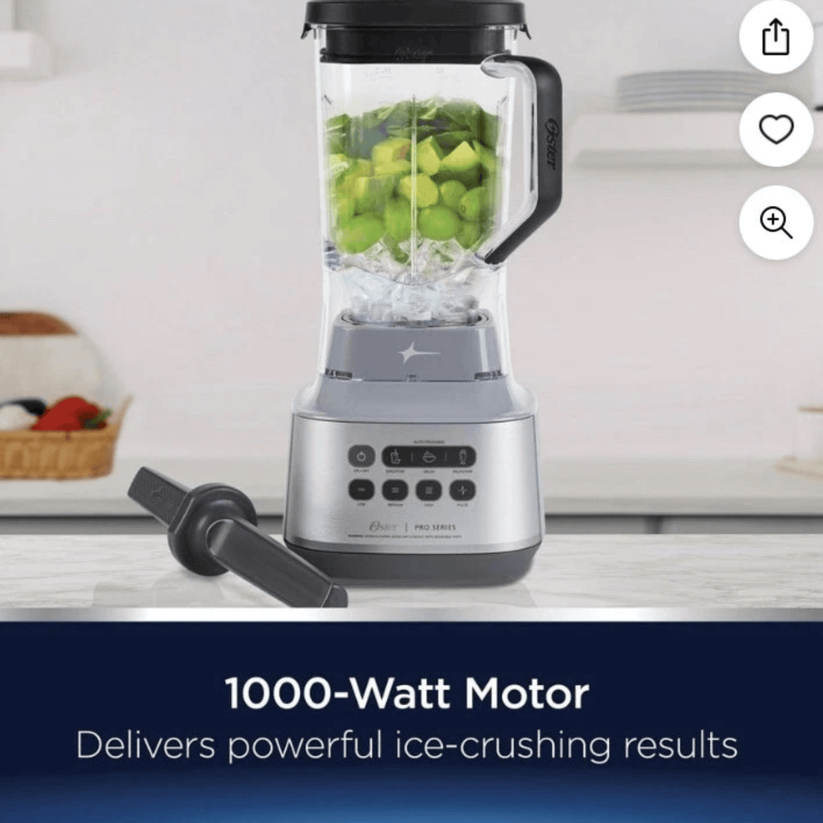 Oster Pro Series Blender and Food Processor, 1000W