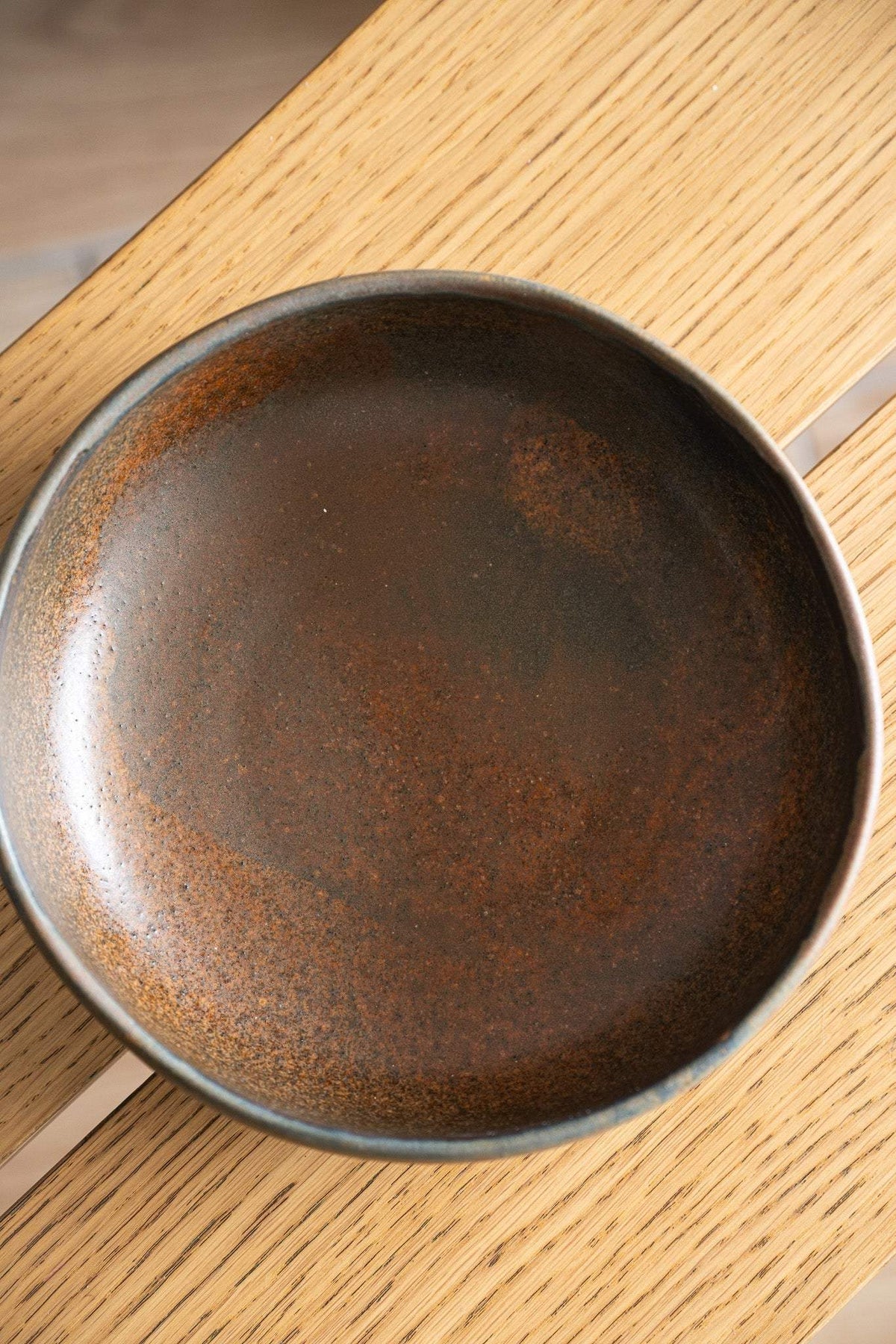 Creating Comfort Stoneware Pasta Bowl, Rust