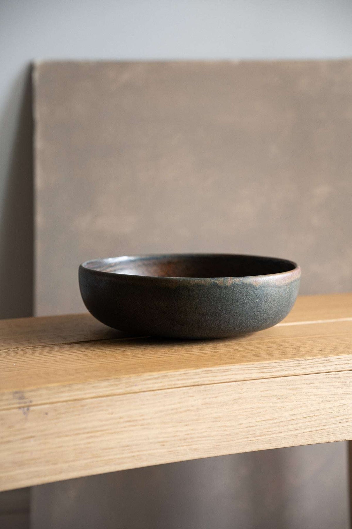 Creating Comfort Stoneware Pasta Bowl, Rust