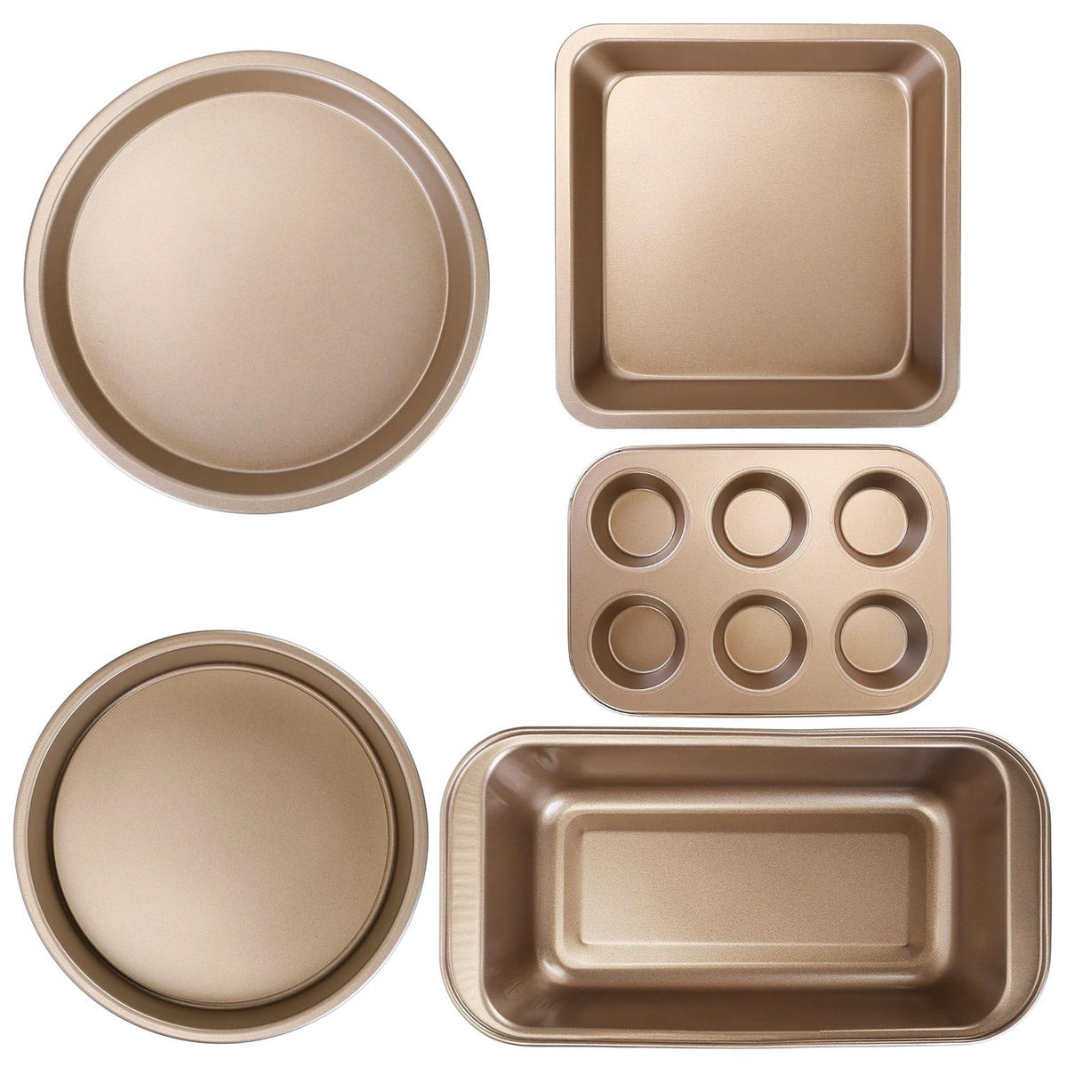 NewHome Nonstick Bakeware Set, 5-Piece