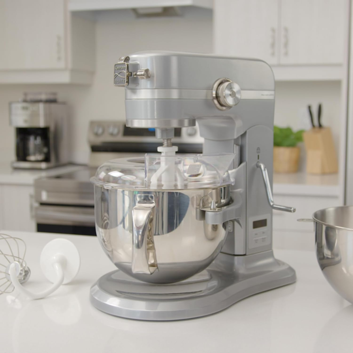 Kenmore Elite Bowl-Lift Stand Mixer with 5 and 6 qt Bowls