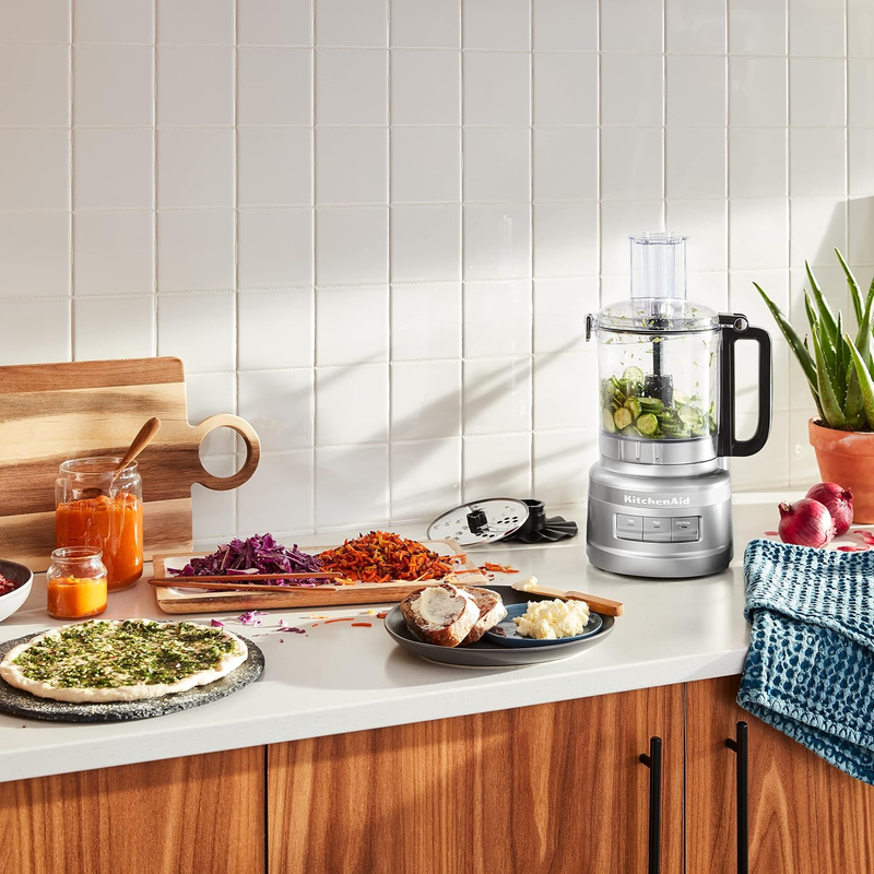 KitchenAid Food Processor, 9-Cup, Contour Silver