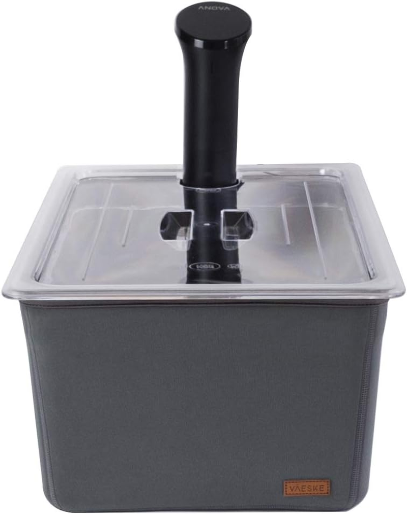Sous Vide Container with Lid and Insulating Sleeve, 26 qt