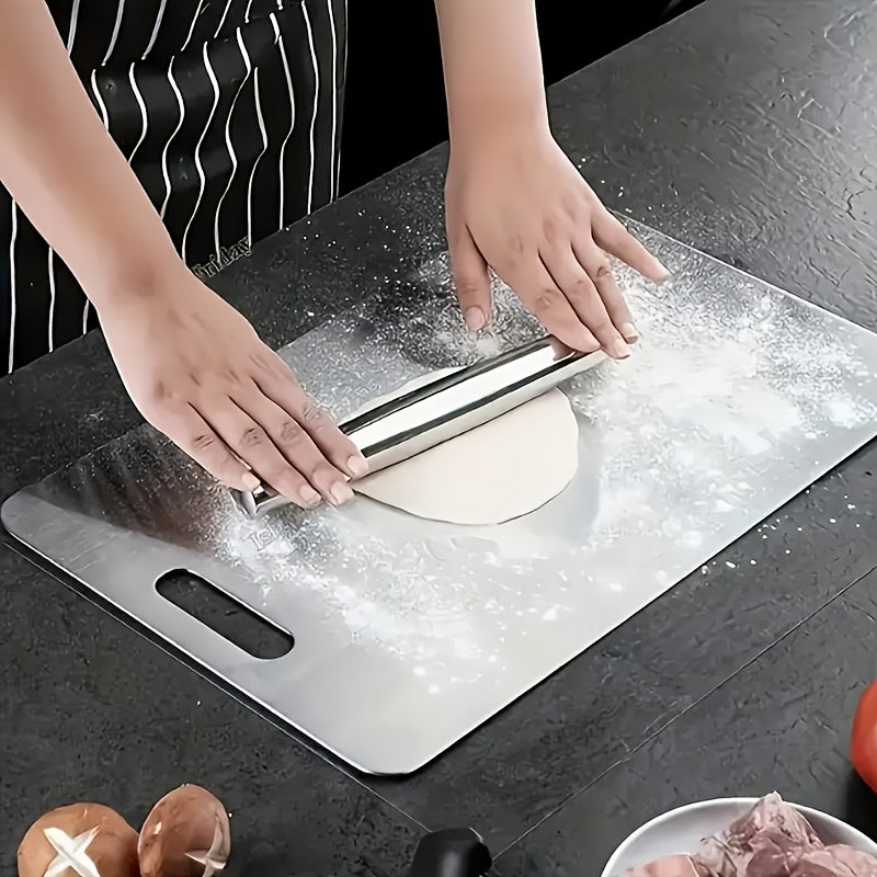 Stainless Steel Cutting Board Set, 3-Piece