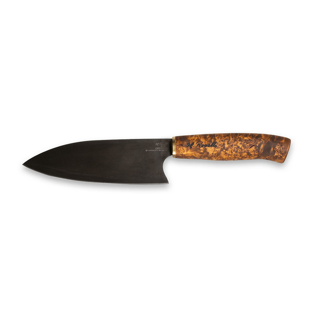 Santoku Knife with Dark Handle