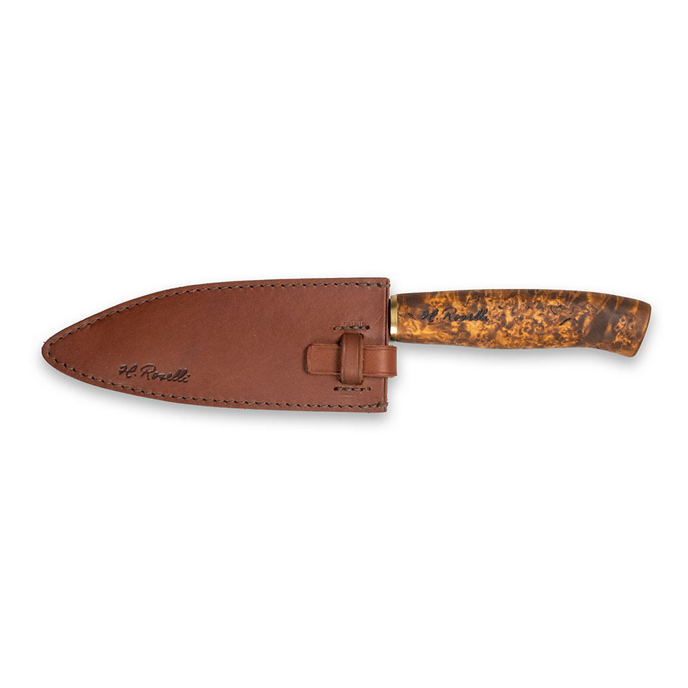 Santoku Knife with Dark Handle