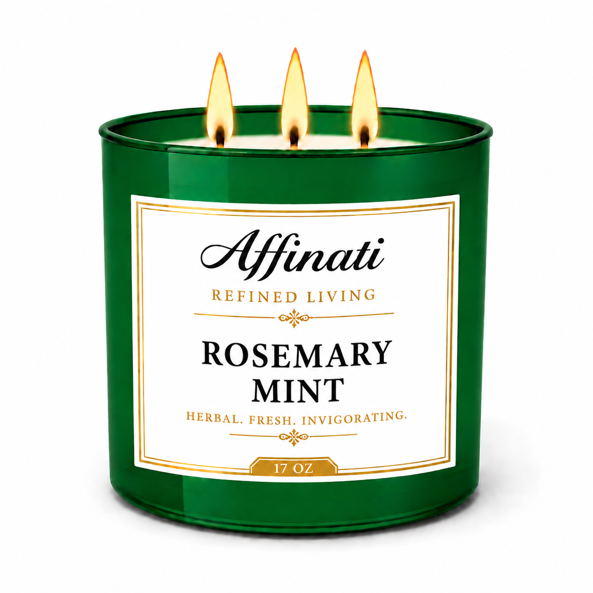 Rosemary Mint Candle, 3-Wick