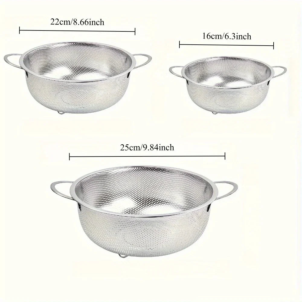 Stainless Steel Fine-Mesh Strainer