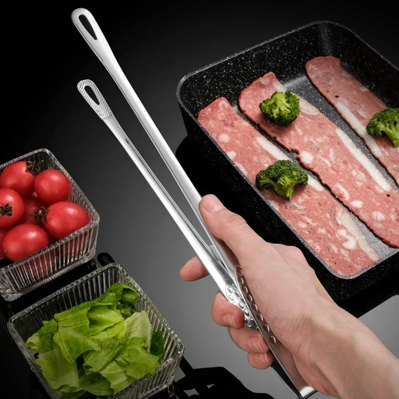 Stainless Steel Kitchen Tongs, 24 or 28 cm