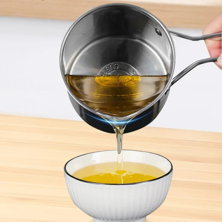 Stainless Steel Deep Fryer and Pasta Strainer