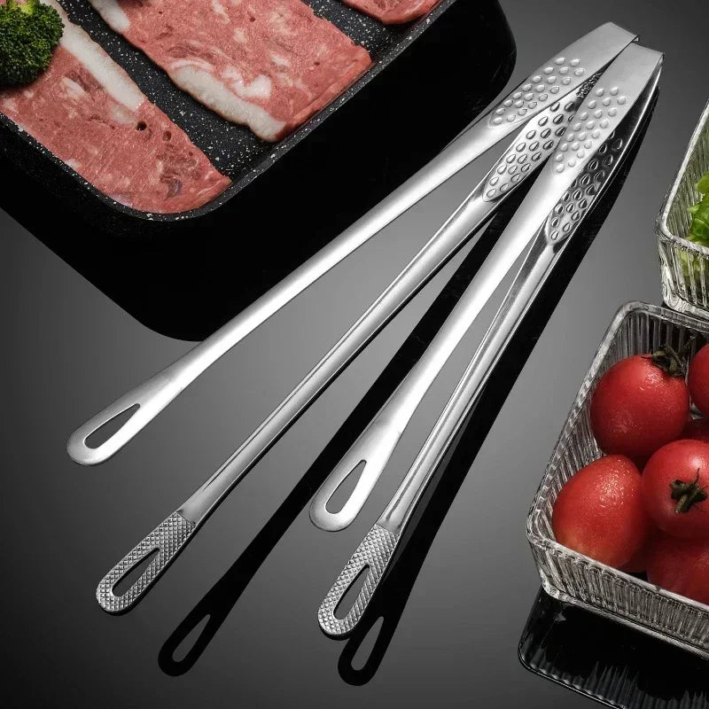 Stainless Steel Kitchen Tongs, 24 or 28 cm