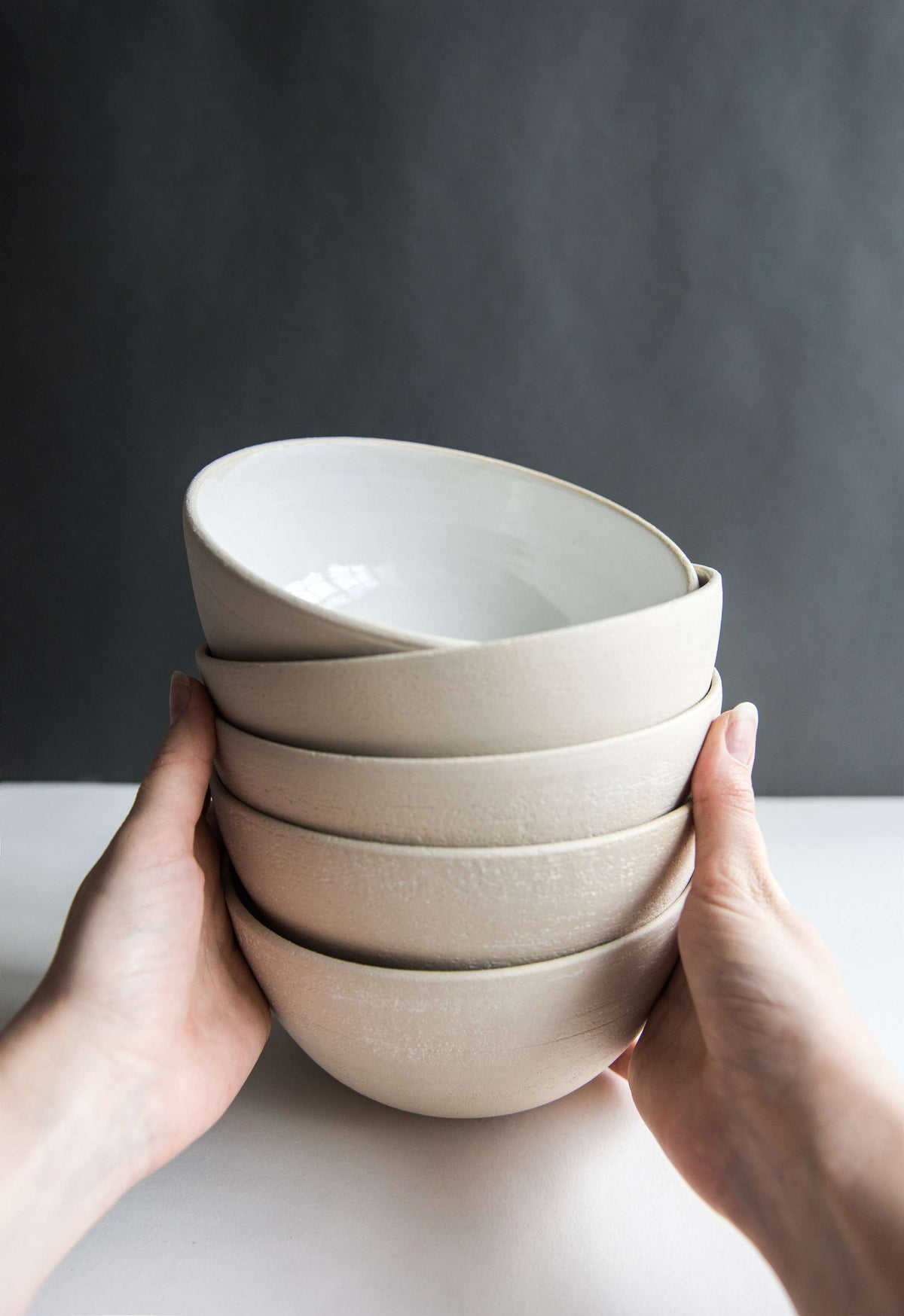 Creating Comfort Handmade Stoneware Soup Bowl