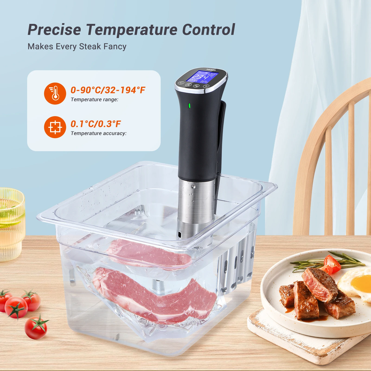 INKBIRD Wi-Fi Sous Vide Cooker