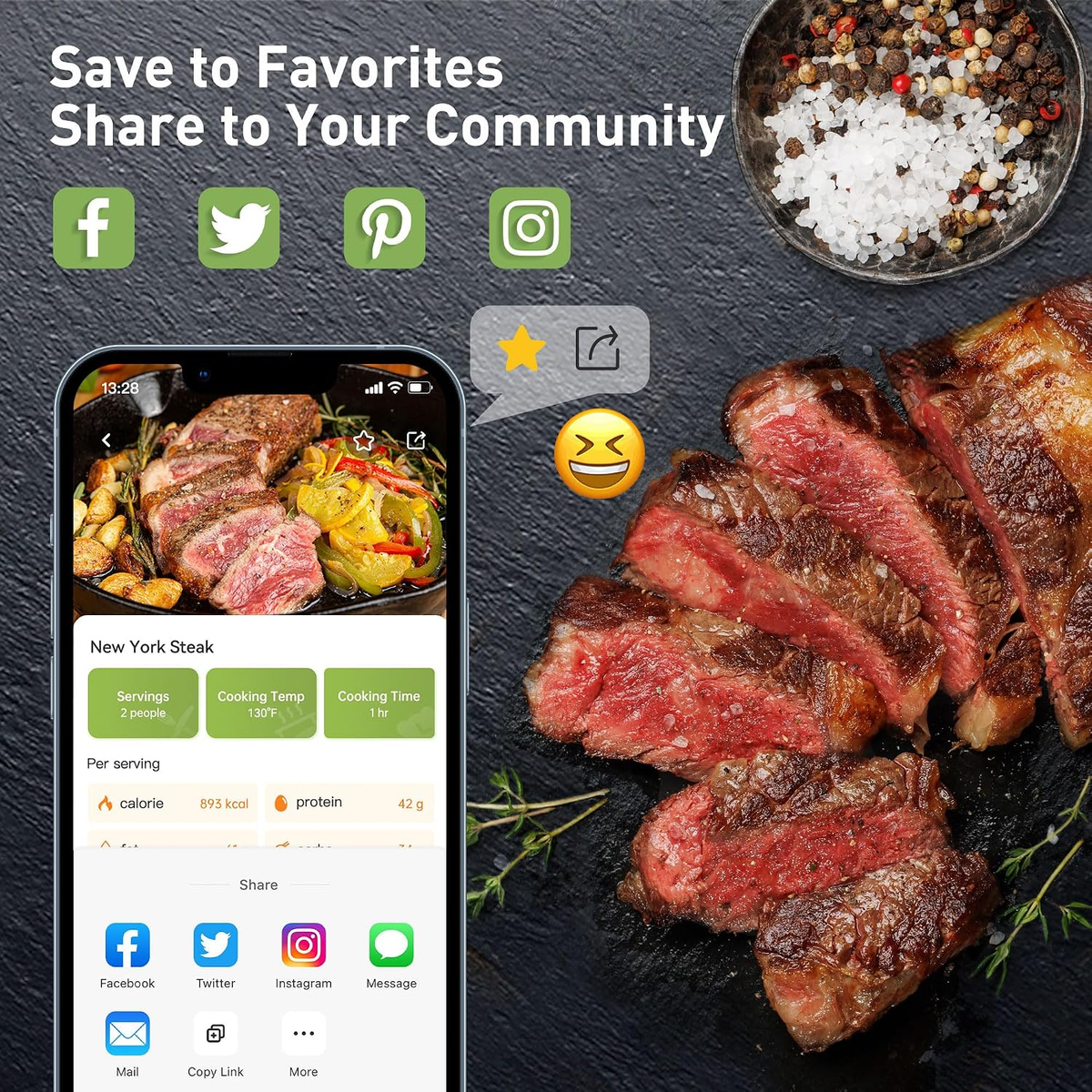 G310PS Wi-Fi Sous Vide Cooker, 1100W