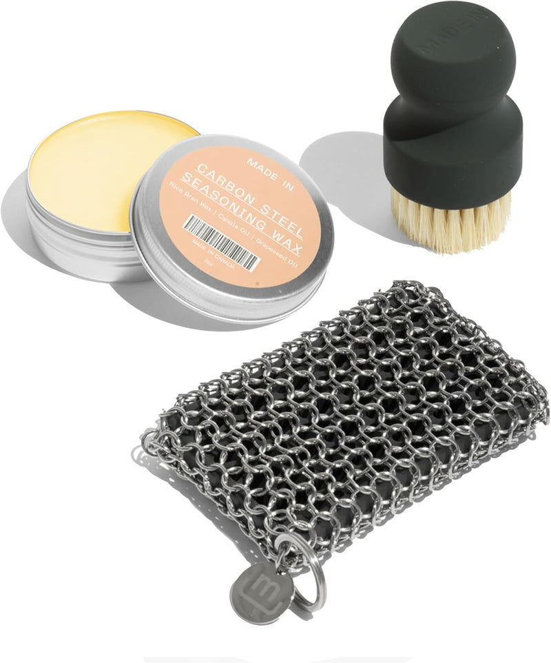 Made In Carbon Steel Cleaning Set, 3-Piece