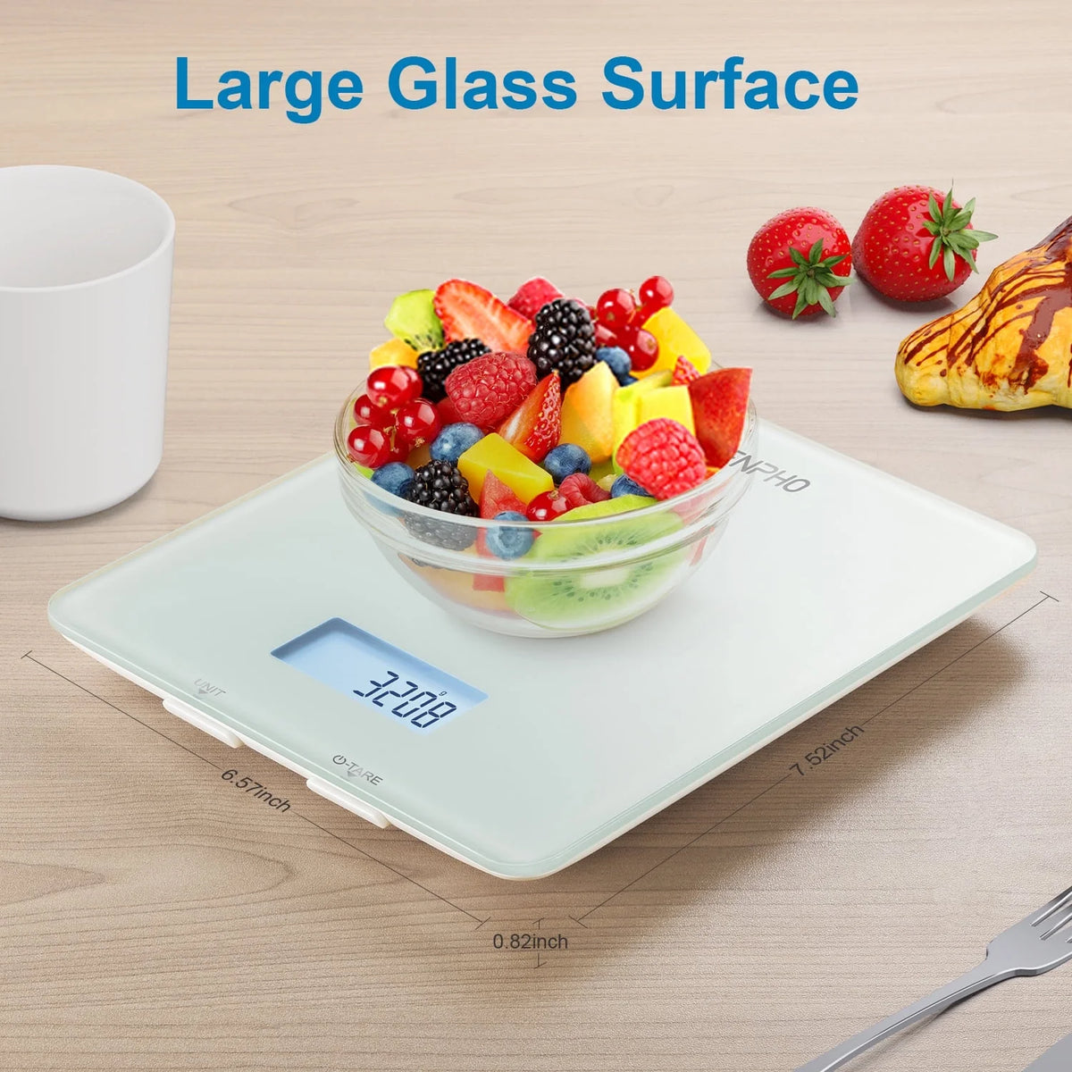 Smart Bluetooth Food Scale: Your Hi-Tech Kitchen Buddy! 🍽️📱✨