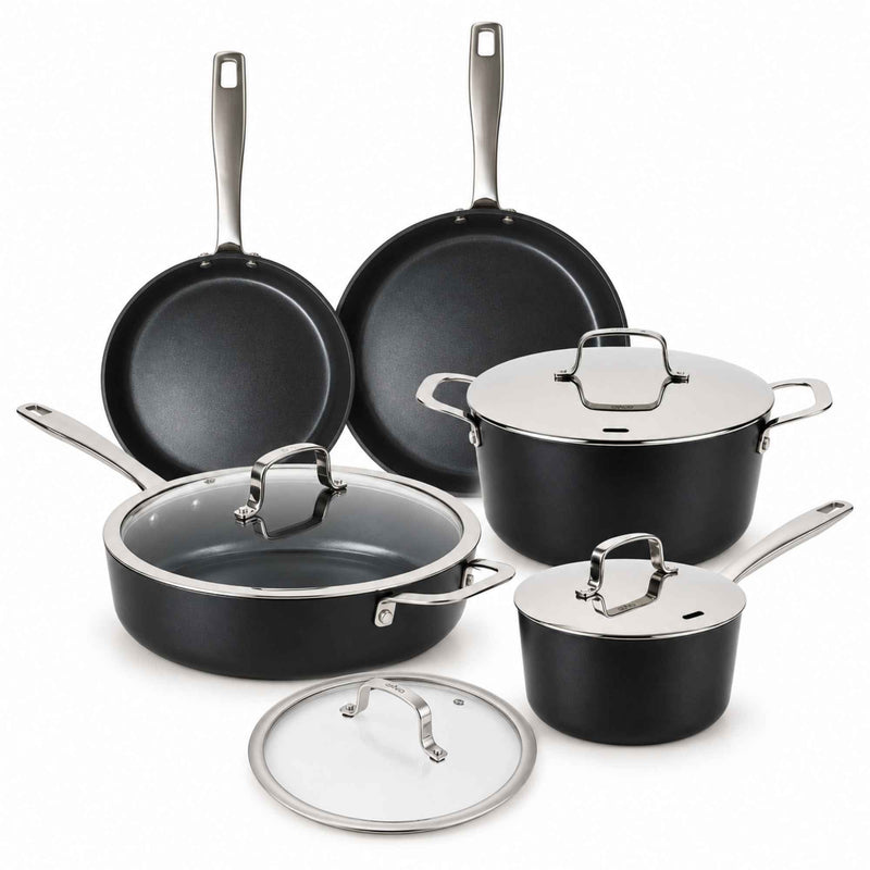 Alva Ceramic Nonstick Cookware Set, 9-Piece