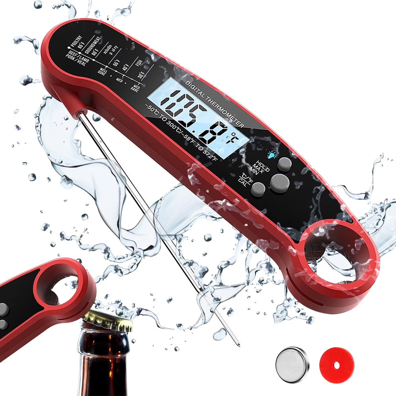 Instant-Read Digital Meat Thermometer