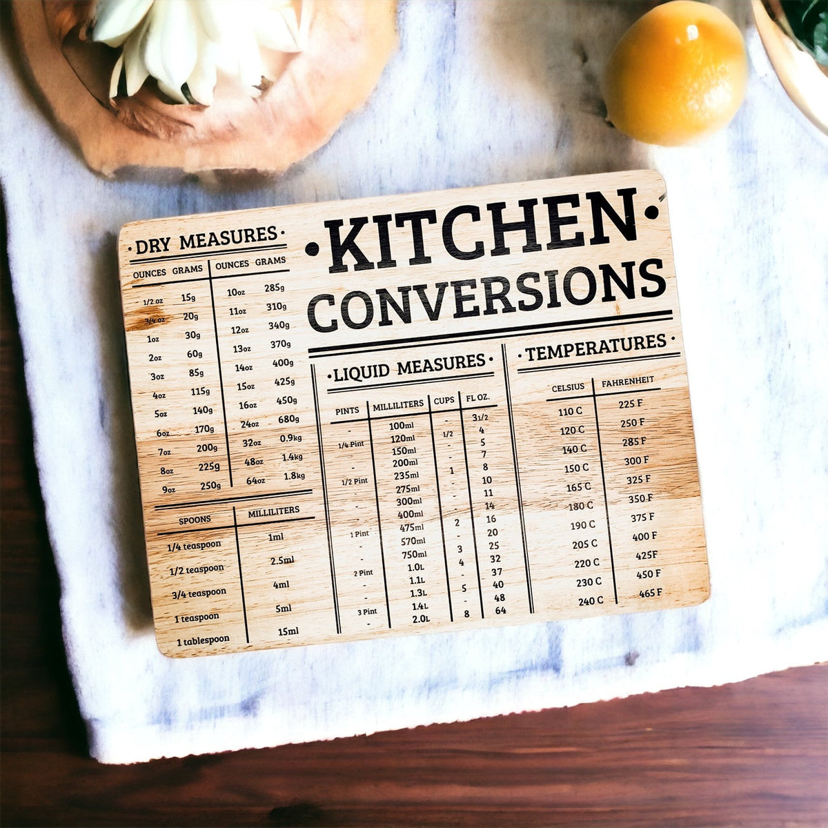 Bamboo Kitchen Conversion Board, 12.75 x 10 in