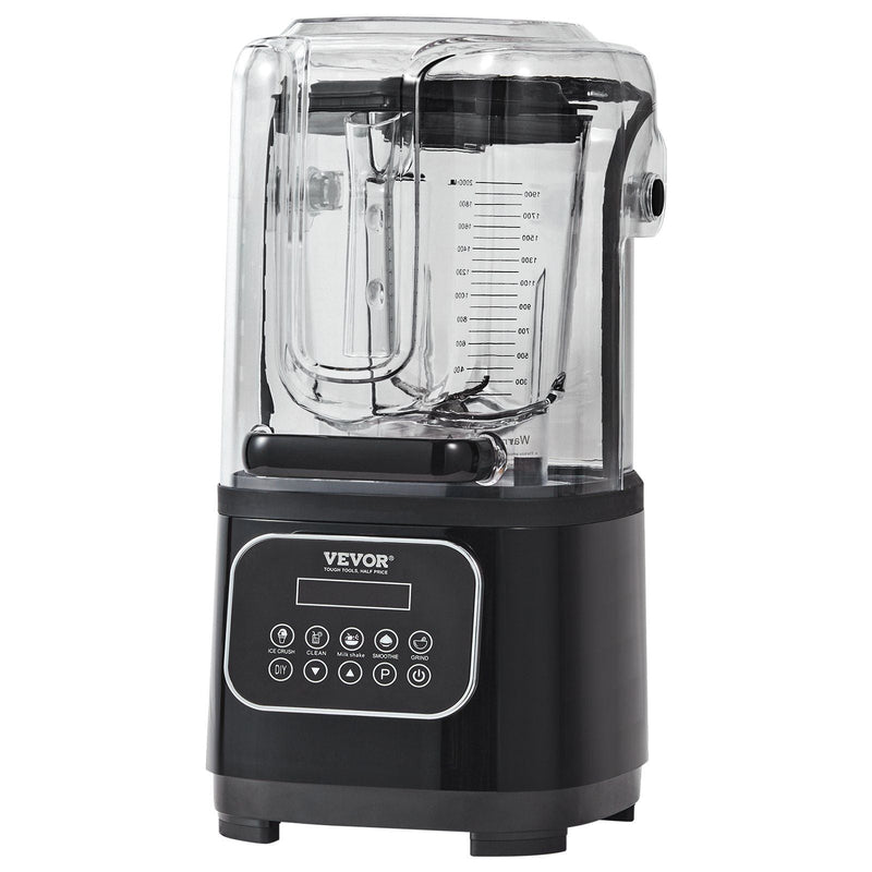 VEVOR Countertop Blender with Sound Shield, 68 oz