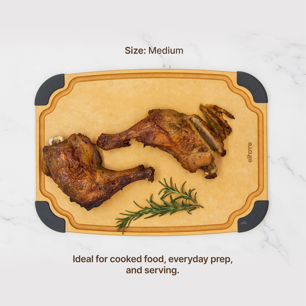 Elihome Essential Cutting Board Set, 4-Piece