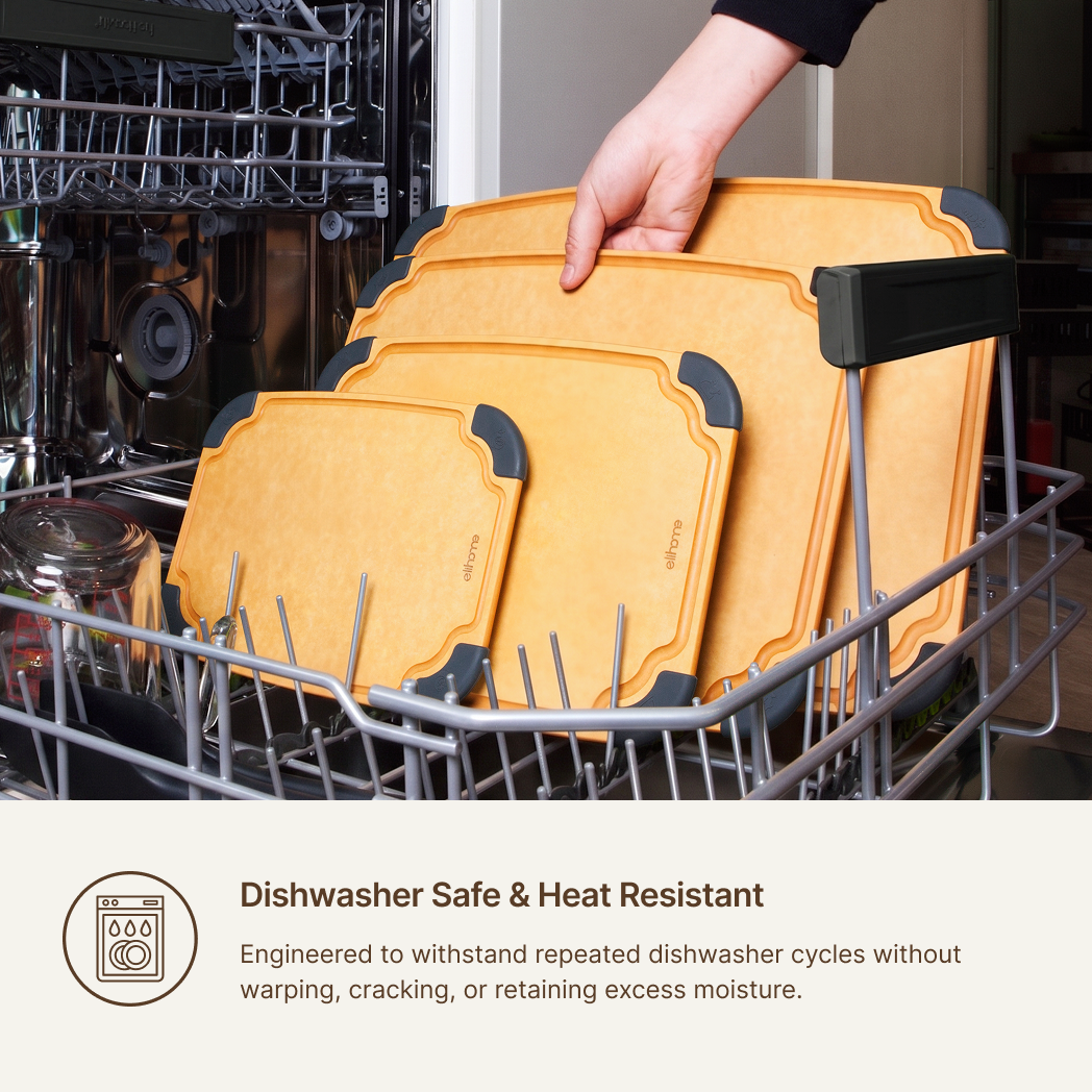 Elihome Essential Cutting Board Set, 4-Piece