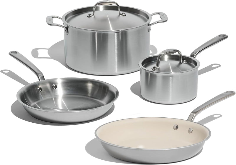 Made In Stainless Steel Cookware Set, 6-Piece
