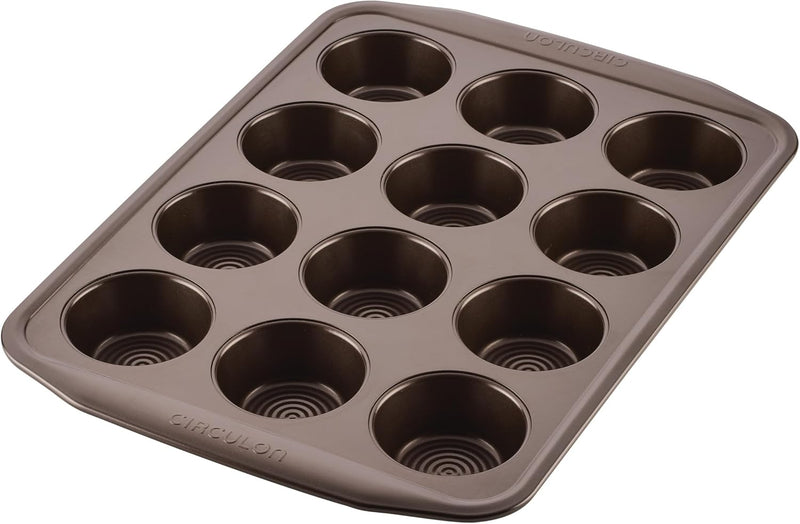 Nonstick Muffin Pan, 12-Cup
