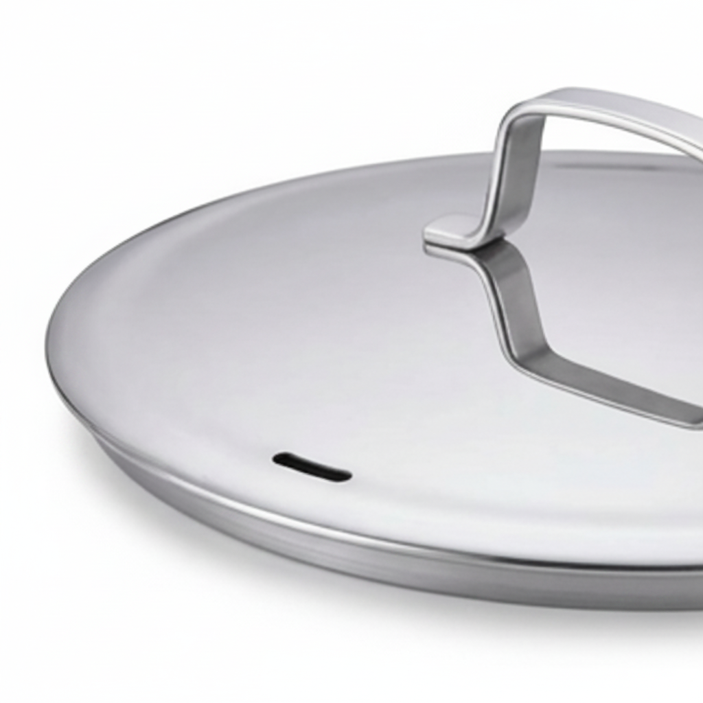 Alva 5-Ply Stainless Steel Stock Pot with Lid, 7 qt