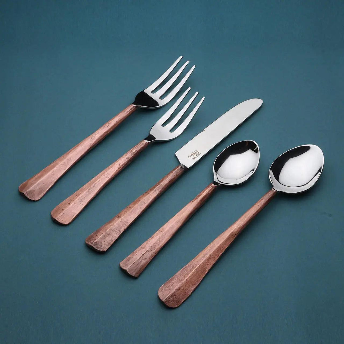 Ridge Flatware Place Setting, 5-Piece